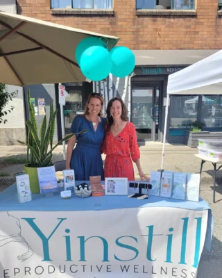 Special thanks to these amazing humans, Caroline and Kristen, for proudly representing Yinstill at Main Street Days! 💚
What a joy to be part of such a fun, vibrant community celebration. We’re grateful for your smiles, energy, and connection, it’s what makes days like this so special.

#MainStreetDays #Yinstill #CommunityLove #fertility #infertility #SupportLocal #Gratitude #TogetherWeThrive